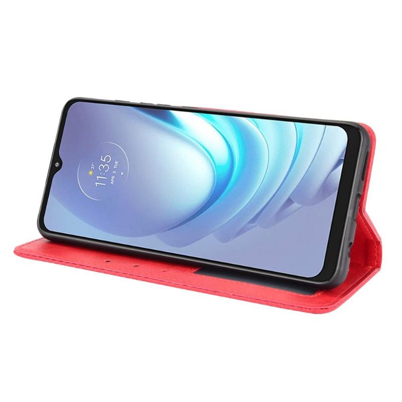 Cover voor Motorola Moto G50 Leer In Cirénius-stijl