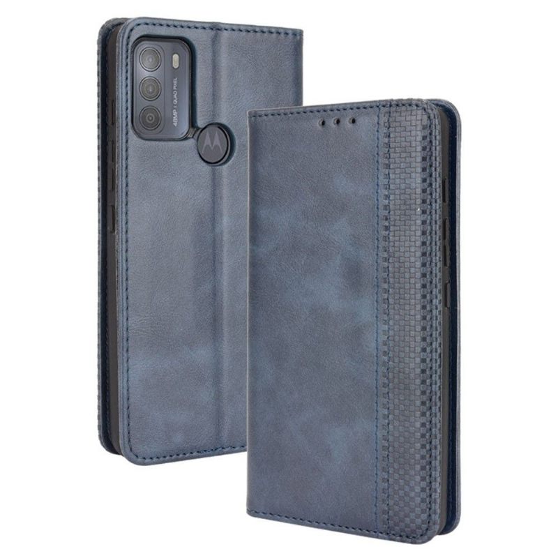 Cover voor Motorola Moto G50 Leer In Cirénius-stijl