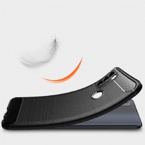 Hoesje voor Motorola Moto G50 Flexibel Geborsteld Effect