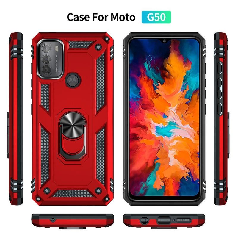 Hoesje voor Motorola Moto G50 Hybride Ondersteuningsfunctie