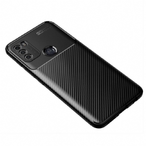 Telefoonhoesje voor Motorola Moto G50 Koolstofvezelstijl