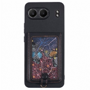 Cover Hoesje Oneplus Nord 4 Telefoonhoesje Galaxy Kaarthouder En Standaard