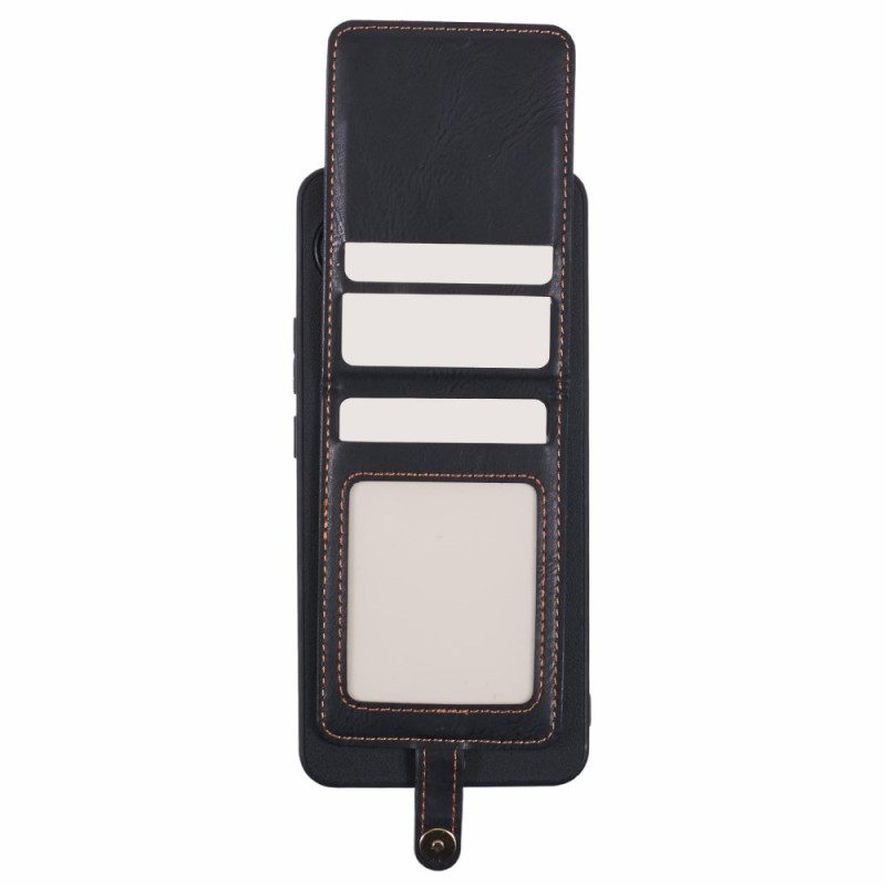 Cover Hoesje Oneplus Nord 4 Telefoonhoesje Galaxy Kaarthouder En Standaard