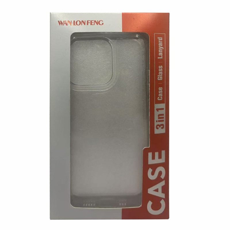 Cover Hoesje Oneplus Nord 4 Telefoonhoesje Transparant Met Gehard Glazen Schermbeschermer