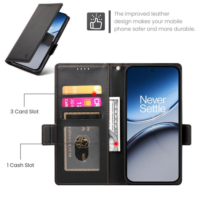Flip Case Leren Oneplus Nord 4 Multifunctioneel