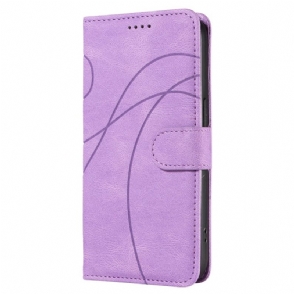 Folio-hoesje Oneplus Nord 4 Golvend Lijn