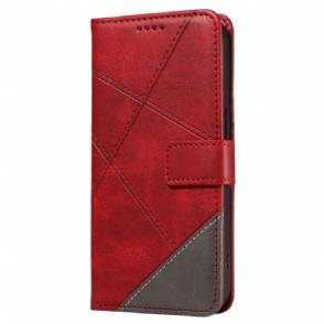 Folio-hoesje Oneplus Nord 4 Telefoonhoesje Geometrische Lijn