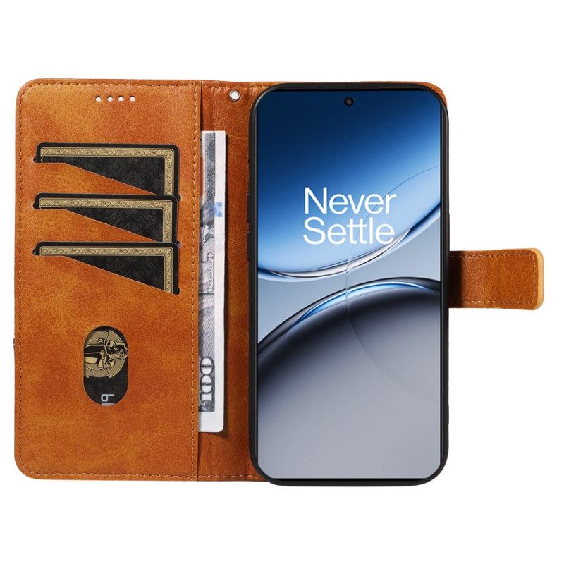 Folio-hoesje Oneplus Nord 4 Telefoonhoesje Geometrische Lijn