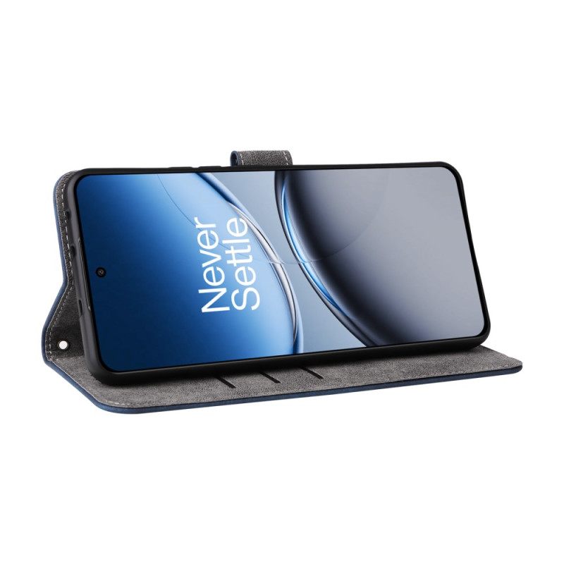 Folio-hoesje Oneplus Nord 4 Telefoonhoesje Rfid-blokkering Met Leereffect