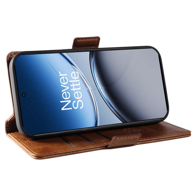 Folio-hoesje Oneplus Nord 4 Yikatu Lychee-imitatieleer