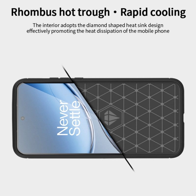 Hoesje Oneplus Nord 4 Geborsteld Koolstofvezel