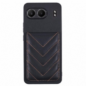 Hoesje Oneplus Nord 4 Kaarthouder En Standaard Bescherming Hoesje