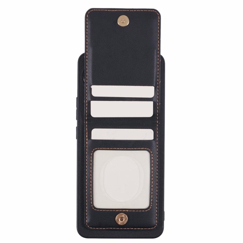 Hoesje Oneplus Nord 4 Kaarthouder En Standaard Bescherming Hoesje