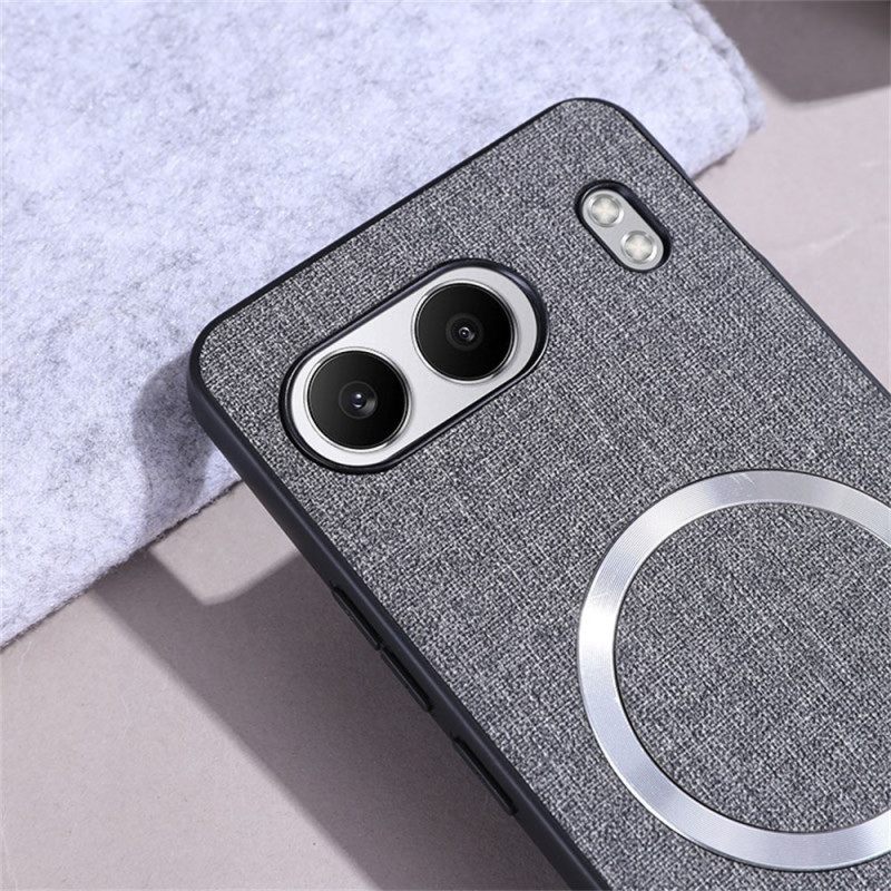 Hoesje Oneplus Nord 4 Magsafe-compatibele Stoffen Hoes