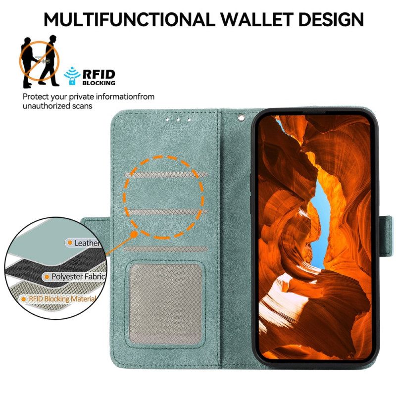 Leren Hoesje Oneplus Nord 4 Abeel Rfid-blokkering