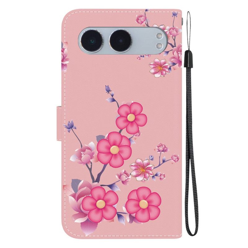 Leren Hoesje Voor Oneplus Nord 4 Sakura