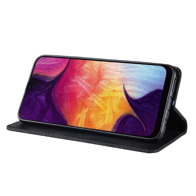 Case voor Samsung Galaxy A70 Leer In Cirénius-stijl
