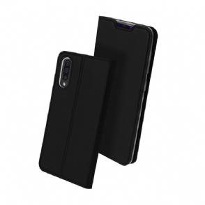 Cover voor Samsung Galaxy A70 Anti-fall Zakelijk Kunstleer