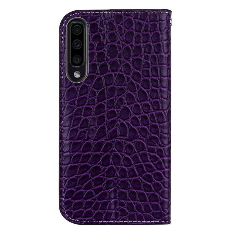 Cover voor Samsung Galaxy A70 Luxe Krokodileffect