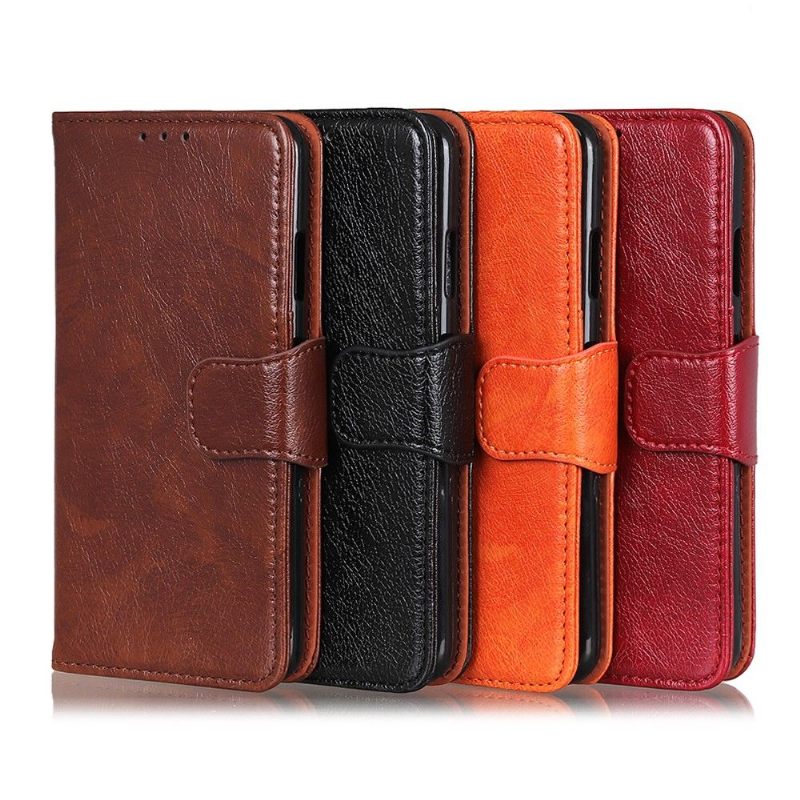 Cover voor Samsung Galaxy A70 William Retro Leereffect