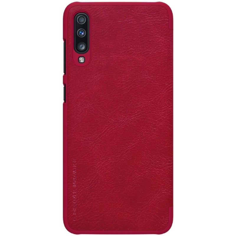 Hoesje voor Samsung Galaxy A70 Folio-hoesje Nillkin Lederen Hoes
