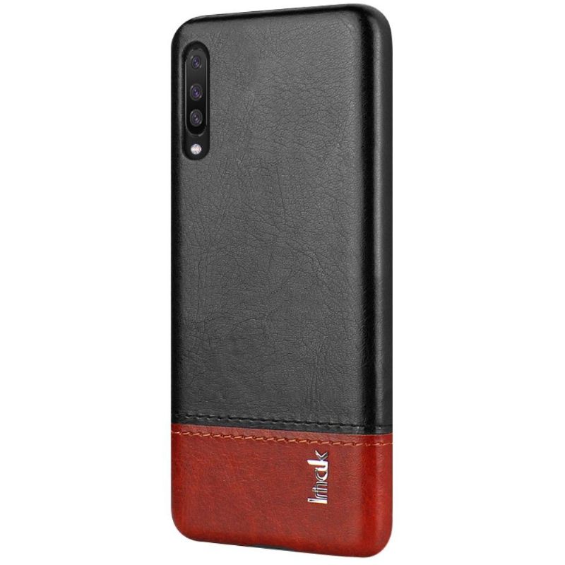 Hoesje voor Samsung Galaxy A70 Imak Bicolor Imitatieleer