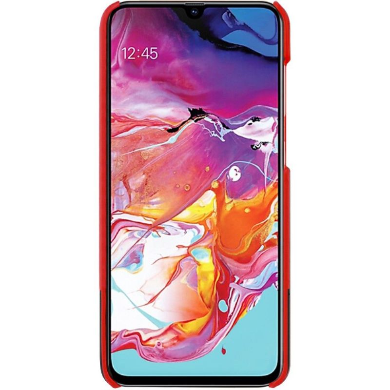 Hoesje voor Samsung Galaxy A70 Imak Bicolor Imitatieleer