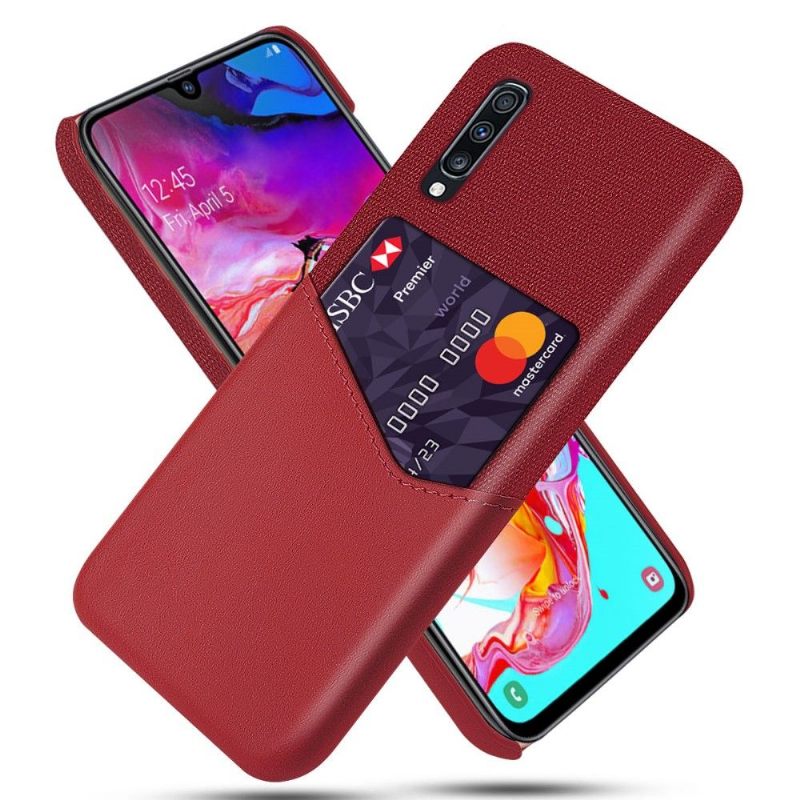 Hoesje voor Samsung Galaxy A70 Olympus Leereffect