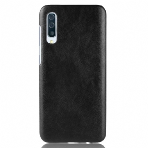 Hoesje voor Samsung Galaxy A70 Premium Leereffect