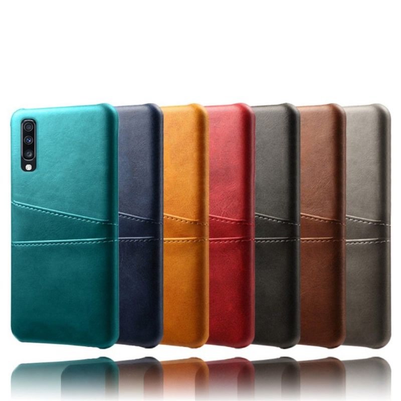 Telefoonhoesje voor Samsung Galaxy A70 Bescherming Melody Leder Effect Kaarthouder