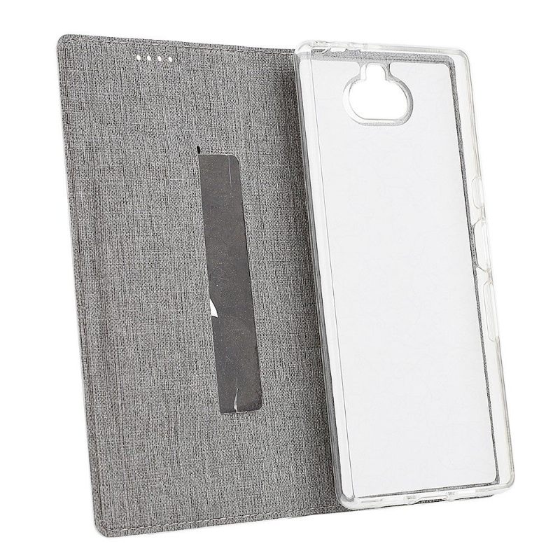 Case voor Sony Xperia 10 Plus Ondersteuning Voor Getextureerde Beugels