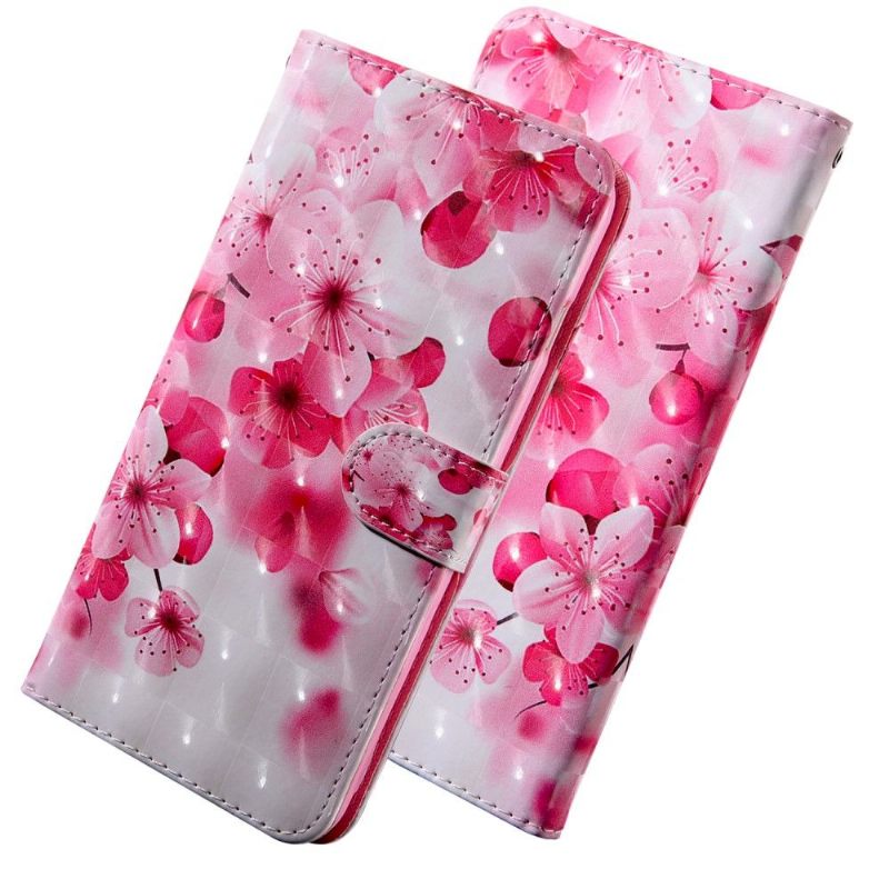 Cover voor Sony Xperia 10 Plus Folio-hoesje Bloemen