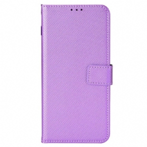 Folio-hoesje voor Xiaomi 12T / 12T Pro Met Ketting Kunstleren Riem