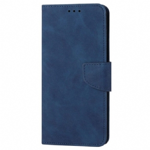 Leren Hoesje voor Xiaomi 12T / 12T Pro Met Ketting Effen Bandjes Met Leereffect