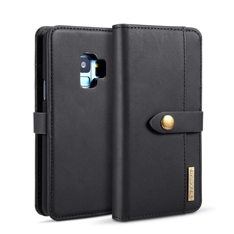 Hoesje Folio-hoesje voor Samsung Galaxy S9 Met Verwijderbare Schaal