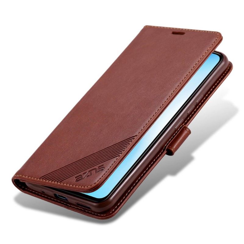Leren Hoesje voor Honor 20 Lite Azns Retro Leder Effect