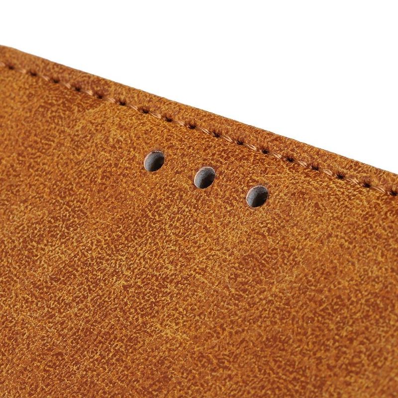 Cover voor Oppo Find X2 Pro Edouard Kunstleer Vintage
