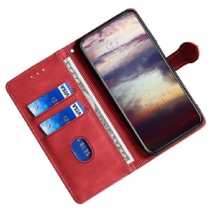 Leren Hoesje voor Realme GT Neo 3 Bescherming Love Series-steken