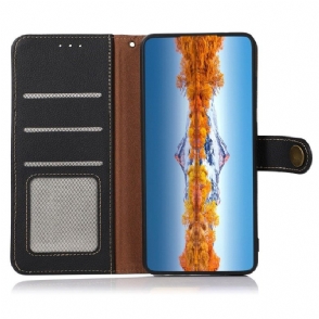 Leren Hoesje voor Realme GT Neo 3 Khazneh Klassiek Leer