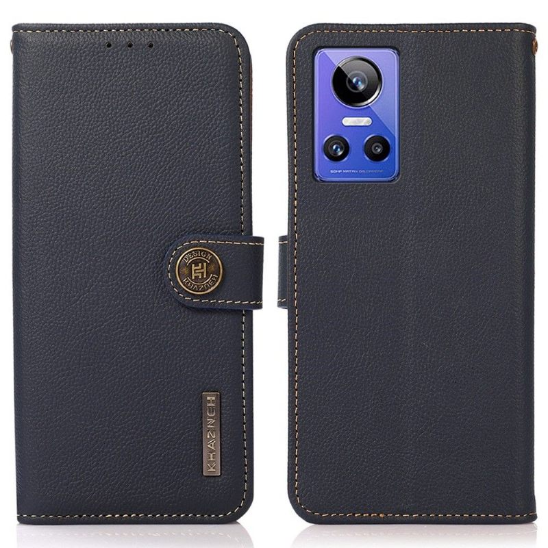 Leren Hoesje voor Realme GT Neo 3 Khazneh Klassiek Leer