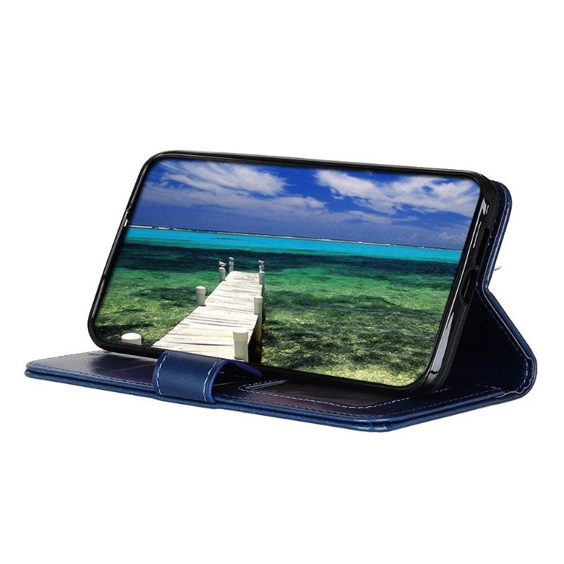 Case voor Samsung Galaxy A03 Core Folio-hoesje Faux Leather Folio Stand Functie