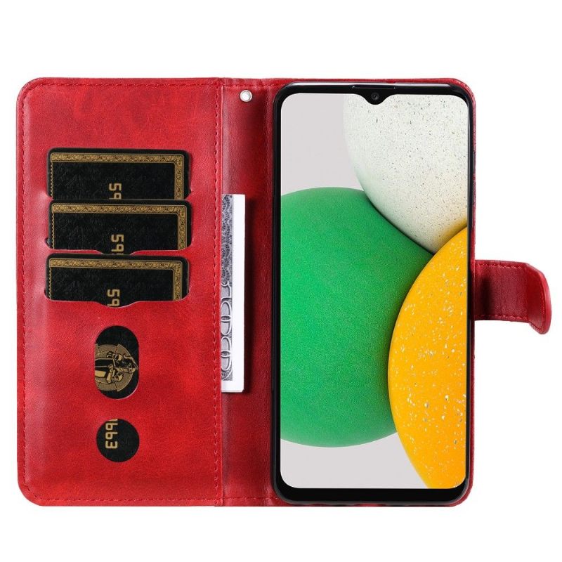 Flip Case voor Samsung Galaxy A03 Core Portemonnee Leren Elena Portemonnee