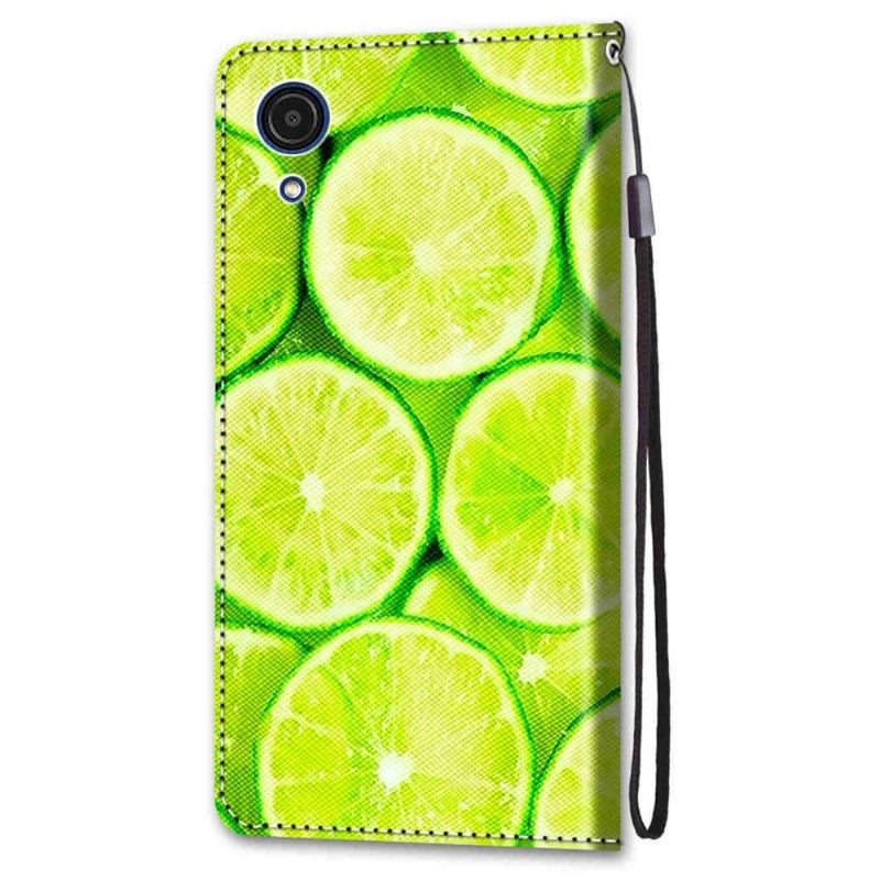 Folio-hoesje voor Samsung Galaxy A03 Core Anti-fall Citroen