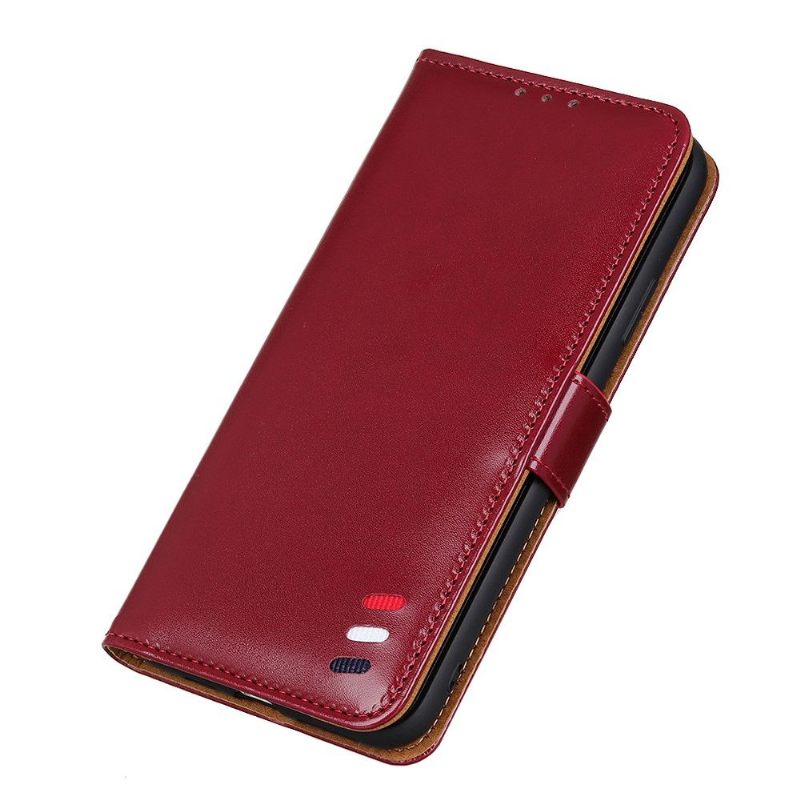 Folio-hoesje voor Samsung Galaxy A03 Core Anti-fall Melody Faux Leather Folio