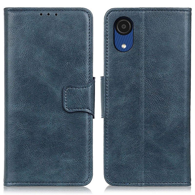 Folio-hoesje voor Samsung Galaxy A03 Core Faux Leather Folio Stand Functie