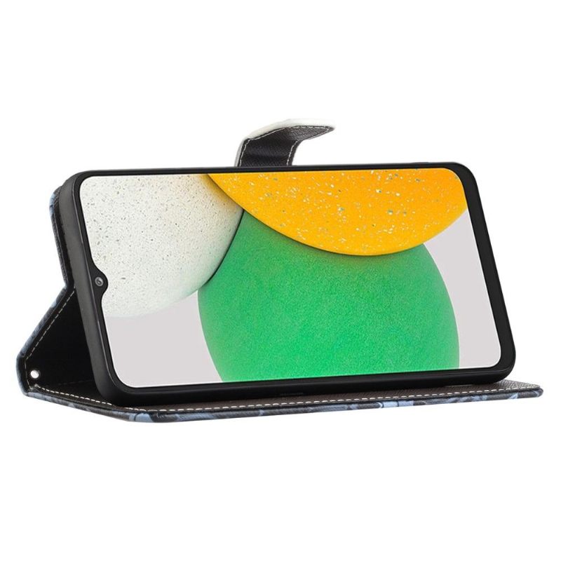 Folio-hoesje voor Samsung Galaxy A03 Core Luipaard