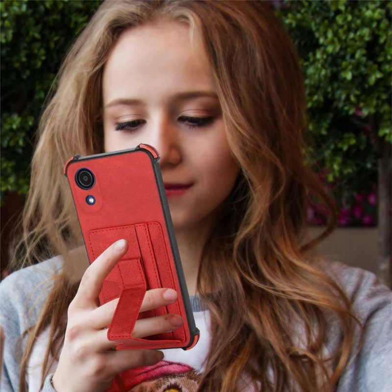Hoesje voor Samsung Galaxy A03 Core Coline Kaarthouder