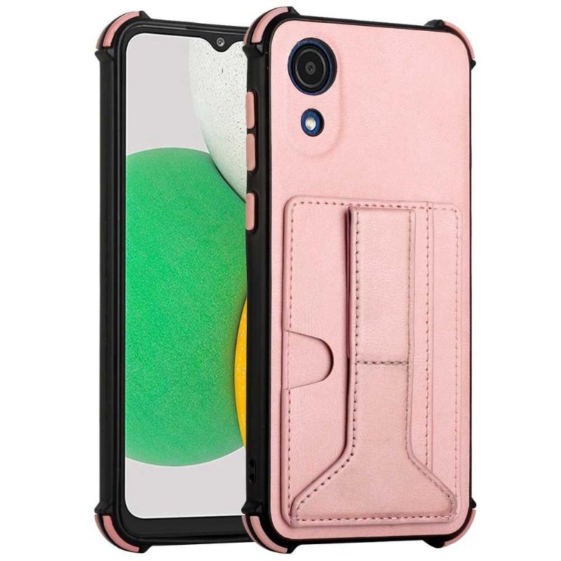 Hoesje voor Samsung Galaxy A03 Core Coline Kaarthouder