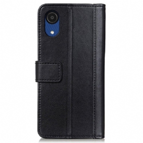 Leren Hoesje voor Samsung Galaxy A03 Core Bescherming Folio-hoesje Cerena Folio Kunstleer