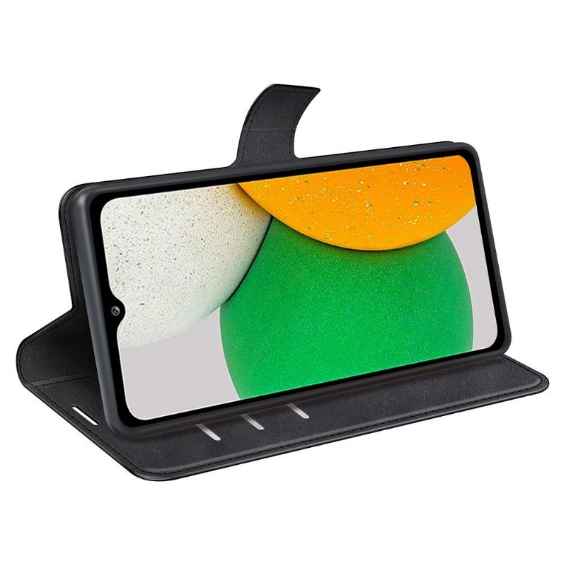 Leren Hoesje voor Samsung Galaxy A03 Core Bescherming Portemonnee Leren Leerstijl